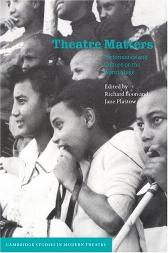 Cover for Theatre Matters