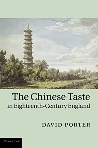 Cover for The Chinese taste in eighteenth-century England