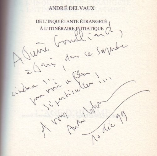 Cover for André Delvaux