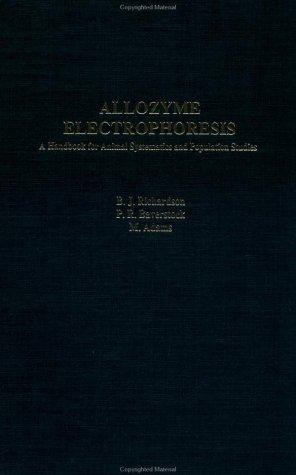 Cover for Allozyme Electrophoresis