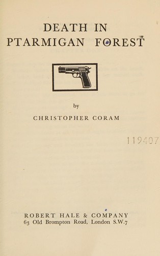 Cover for Death in Ptarmigan Forest