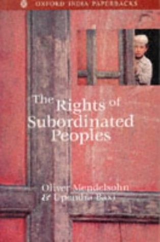 Cover for The Rights of subordinated peoples