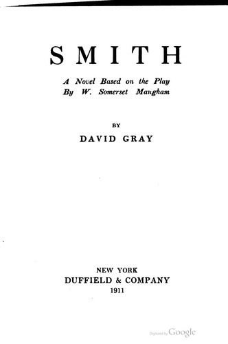 Cover for Smith