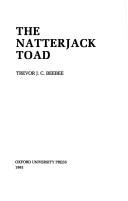 Cover for The natterjack toad