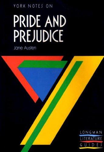 Cover for Notes on Austen's "Pride and Prejudice" (York Notes)