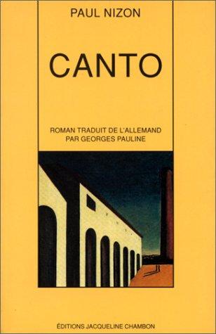 Cover for Canto
