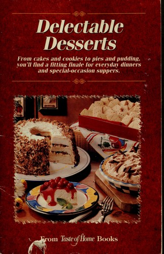 Cover for Delectable desserts