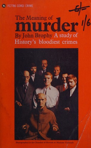 Cover for The meaning of murder.