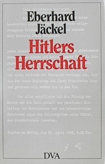 Cover for Hitlers Herrschaft