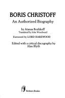 Cover for Boris Christoff
