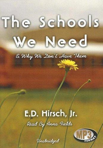 Cover for The Schools We Need