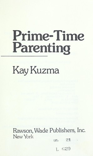 Cover for Prime-time parenting