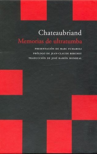 Cover for Memorias de ultratumba