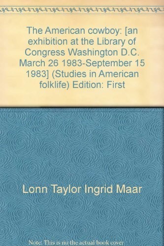 Cover for The American cowboy
