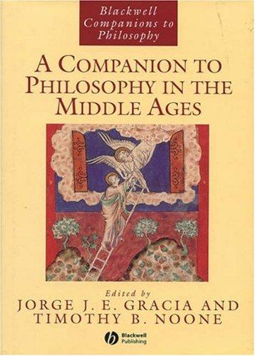 Cover for A Companion to Philosophy in the Middle Ages