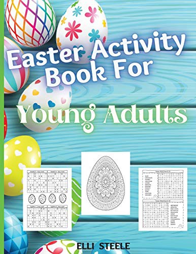 Cover for Easter Coloring Book For Young Adults