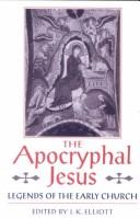 Cover for The apocryphal Jesus
