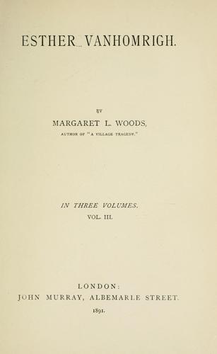 Cover for Esther Vanhomrigh