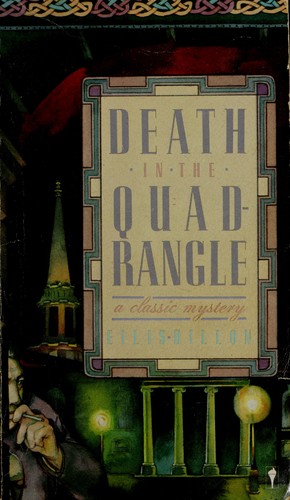 Cover for Death in the quadrangle