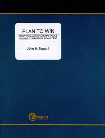 Cover for Plan to Win