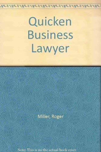 Cover for Quicken(r) Business Lawyer 2000 CD-ROM and Applications