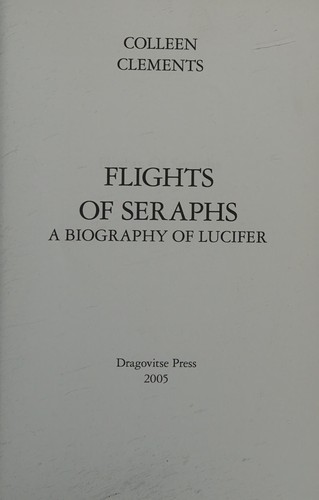 Cover for Flights of seraphs