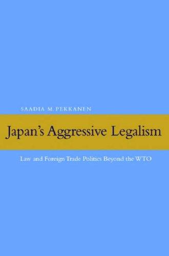 Cover for Japan's Aggressive Legalism