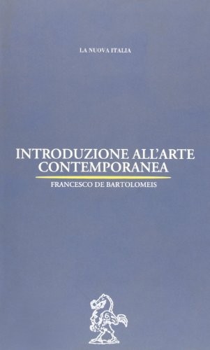 Cover for Introduzione all'arte contemporanea