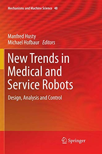Cover for New Trends in Medical and Service Robots