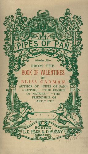 Cover for From the Book of Valentines