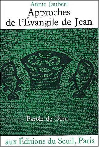 Cover for Approches de l'évangile de Jean