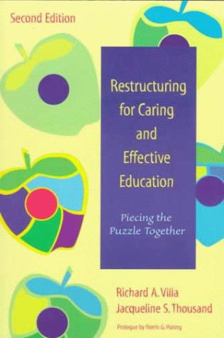 Cover for Restructuring for Caring and Effective Education