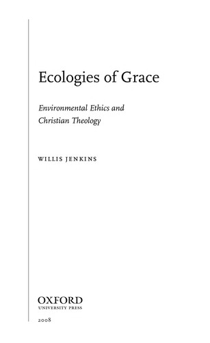 Cover for Ecologies of grace