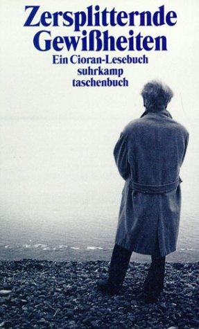 Cover for Zersplitternde Gewißheiten