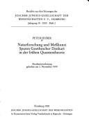 Cover for Naturforschung und Messkunst