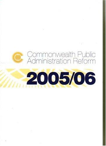 Cover for Commonwealth Public Administration Reform 2005