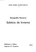 Cover for Solsticio de invierno