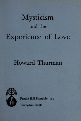 Cover for Mysticism and the experience of love