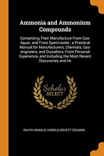 Cover for Ammonia and Ammonium Compounds