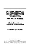 Cover for International construction business management