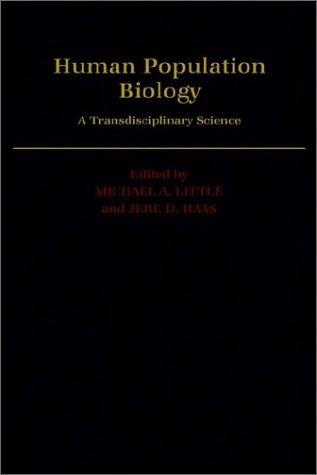 Cover for Human population biology