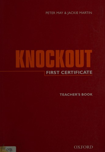 Cover for First Certificate Knockout
