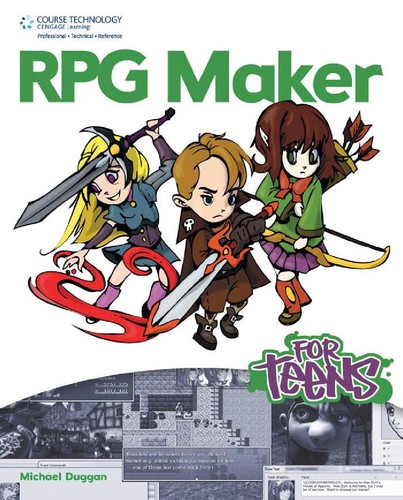 Cover for RPG maker for teens