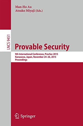 Cover for Provable Security