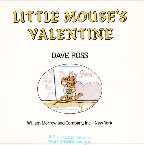 Cover for Little mouse's Valentine