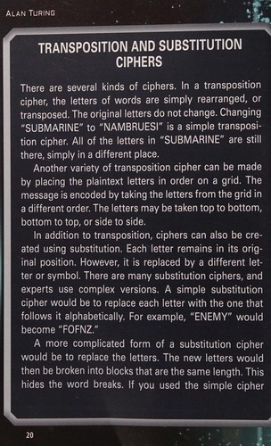 Cover for Alan Turing