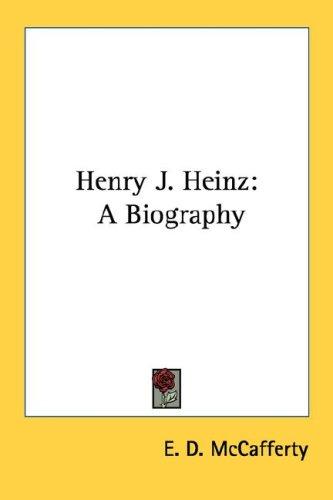 Cover for Henry J. Heinz