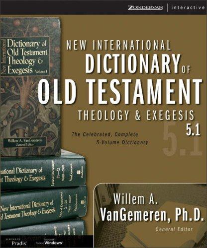 Cover for New International Dictionary of Old Testament Theology & Exegesis 5.1 for Windows