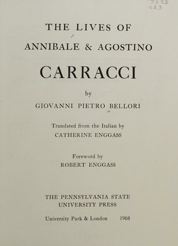 Cover for The Lives of Annibale & Agostino