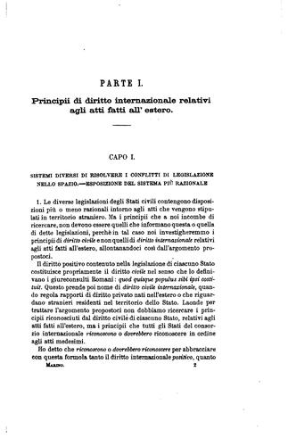 Cover for Principii di diritto internazionale relativi agli atti fatti all'estero e ...